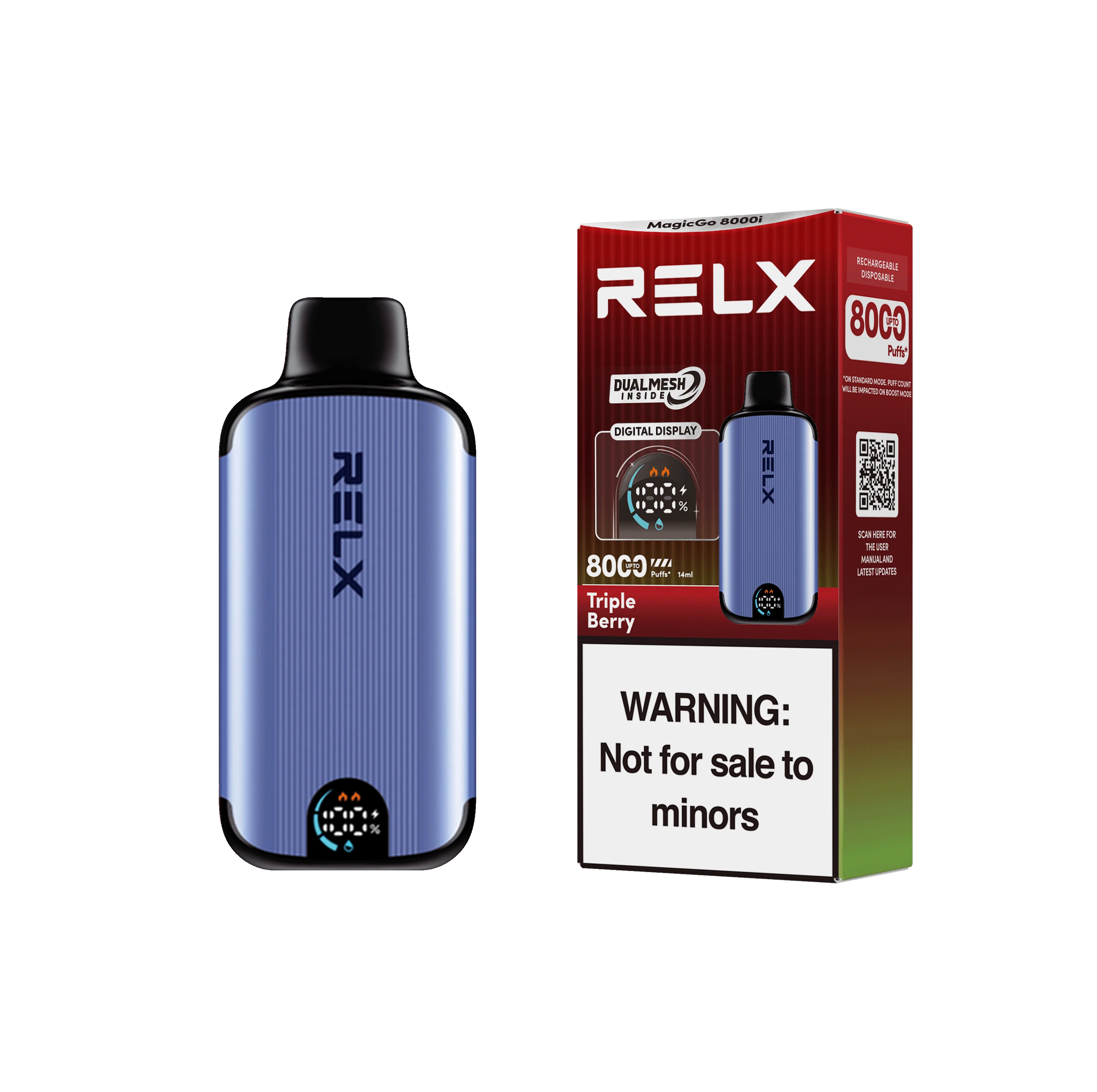 RELX MagicGo 8000i - Triple Berry